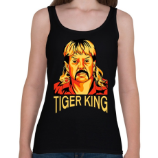 PRINTFASHION Tigriskirály - Női atléta - Fekete