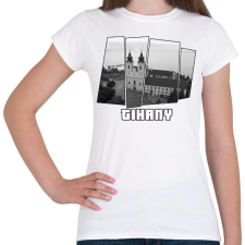 PRINTFASHION Tihany (GTA stílus) - Női póló - Fehér női póló