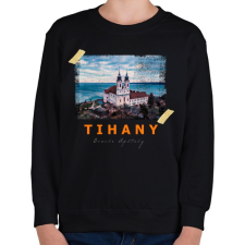 PRINTFASHION tihany - Gyerek pulóver - Fekete gyerek pulóver, kardigán