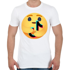 PRINTFASHION Tiktok - Férfi póló - Fehér férfi póló