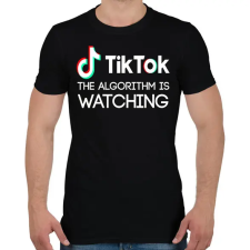 PRINTFASHION tiktok - Férfi póló - Fekete férfi póló
