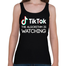 PRINTFASHION tiktok - Női atléta - Fekete