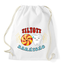 PRINTFASHION Tiltott barátság - Sportzsák, Tornazsák - Fehér tornazsák