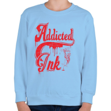 PRINTFASHION Tinta függő - Gyerek pulóver - Világoskék gyerek pulóver, kardigán