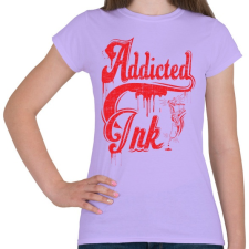 PRINTFASHION Tinta függő - Női póló - Viola női póló