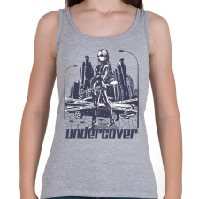 PRINTFASHION Titkos - Női atléta - Sport szürke női trikó