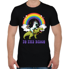 PRINTFASHION To the disco - Férfi póló - Fekete férfi póló