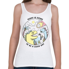 PRINTFASHION Today is going to be  - Női atléta - Fehér