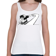 PRINTFASHION Toji Fushiguro - Női atléta - Fehér női trikó