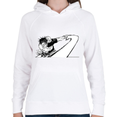 PRINTFASHION Toji Fushiguro - Női kapucnis pulóver - Fehér