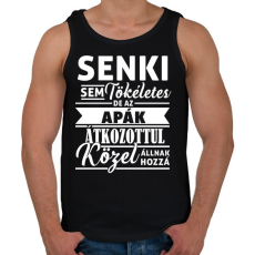 PRINTFASHION Tökéletes APA - Férfi atléta - Fekete
