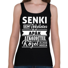 PRINTFASHION Tökéletes APA - Női atléta - Fekete