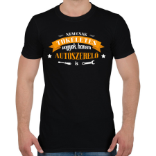 PRINTFASHION Tökéletes autószerelő - Férfi póló - Fekete férfi póló