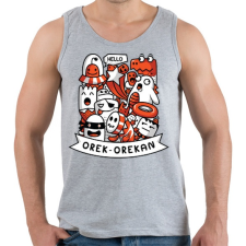 PRINTFASHION Tökfej csapat - Férfi atléta - Sport szürke atléta, trikó