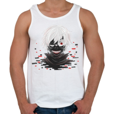 PRINTFASHION Tokyo Ghoul - Férfi atléta - Fehér atléta, trikó
