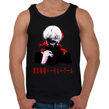 PRINTFASHION TOKYO GHOUL - Férfi atléta - Fekete atléta, trikó