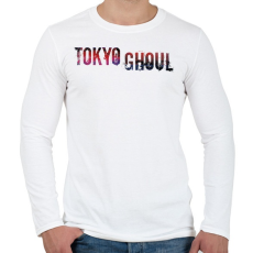 PRINTFASHION Tokyo Ghoul logo - Férfi hosszú ujjú póló - Fehér