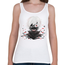 PRINTFASHION Tokyo Ghoul - Női atléta - Fehér női trikó