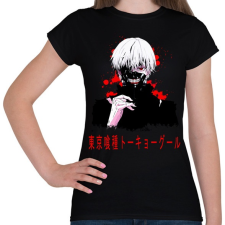 PRINTFASHION TOKYO GHOUL - Női póló - Fekete női póló
