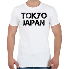 PRINTFASHION Tokyo Japán  - Férfi póló - Fehér