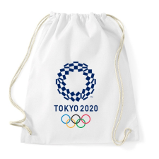 PRINTFASHION Tokyo Olimpic 2020 - Sportzsák, Tornazsák - Fehér tornazsák