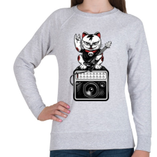 PRINTFASHION Toljuk...  - Női pulóver - Sport szürke női pulóver, kardigán