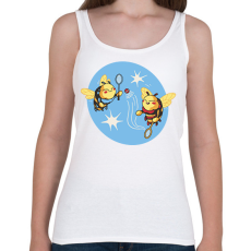 PRINTFASHION Tollasozó méhecskék - Női atléta - Fehér