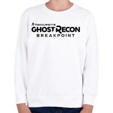 PRINTFASHION Tom Clancy's Ghost Recon Breakpoint - Gyerek pulóver - Fehér gyerek pulóver, kardigán