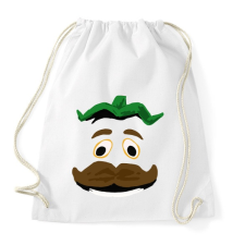 PRINTFASHION Tomatohead - Sportzsák, Tornazsák - Fehér tornazsák