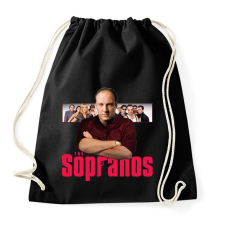 PRINTFASHION Tony Soprano - Sportzsák, Tornazsák - Fekete tornazsák