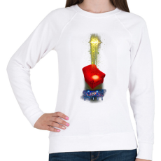 PRINTFASHION Török Edina 02 - Női pulóver - Fehér