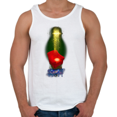 PRINTFASHION Török Edina 05 - Férfi atléta - Fehér