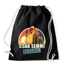 PRINTFASHION Torrente - Csak semmi buzulás! - Sportzsák, Tornazsák - Fekete tornazsák