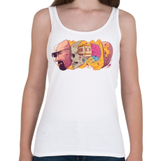 PRINTFASHION Totál szívás - Női atléta - Fehér