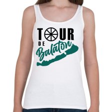 PRINTFASHION Tour de Balaton - Női atléta - Fehér női trikó