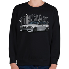 PRINTFASHION Touring Mafia - Gyerek pulóver - Fekete gyerek pulóver, kardigán