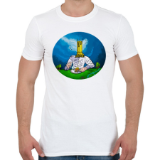 PRINTFASHION Tower Tarot - Férfi póló - Fehér férfi póló