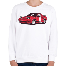 PRINTFASHION Toyota MR2 - Gyerek pulóver - Fehér