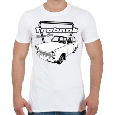 PRINTFASHION trabant - Férfi póló - Fehér férfi póló