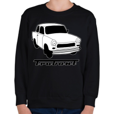 PRINTFASHION Trabant - Gyerek pulóver - Fekete