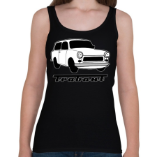 PRINTFASHION Trabant - Női atléta - Fekete női trikó