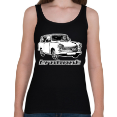 PRINTFASHION trabant - Női atléta - Fekete