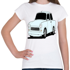PRINTFASHION Trabant - Női póló - Fehér női póló