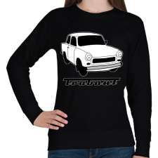 PRINTFASHION Trabant - Női pulóver - Fekete női pulóver, kardigán