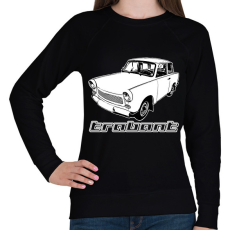 PRINTFASHION trabant - Női pulóver - Fekete