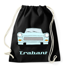 PRINTFASHION Trabant - Sportzsák, Tornazsák - Fekete tornazsák