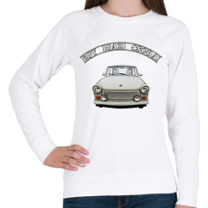 PRINTFASHION Trabantos csoda - Női pulóver - Fehér