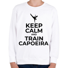 PRINTFASHION TRAIN CAPOEIRA 2 - Gyerek pulóver - Fehér