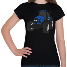 PRINTFASHION traktor - Női póló - Fekete
