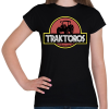 PRINTFASHION Traktoros - Női póló - Fekete